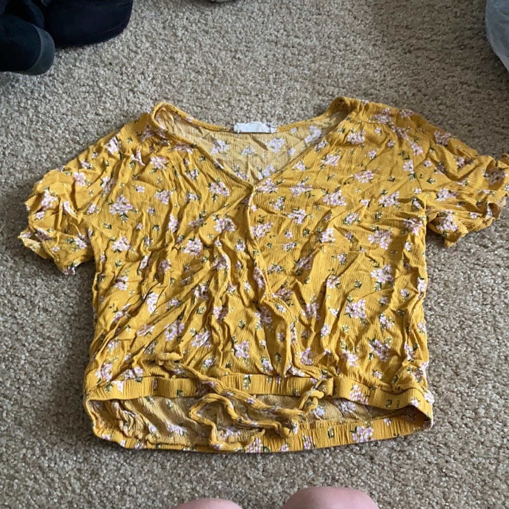 Floral printed shirt